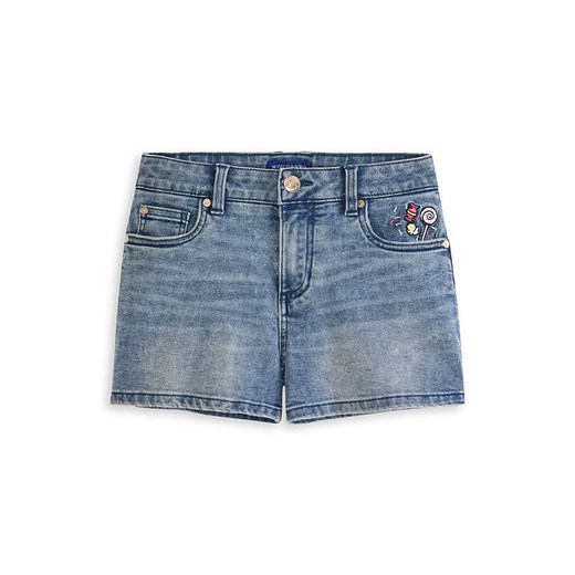 Scotch &amp; Soda Szorty dżinsowe w kolorze niebieskim ze sklepu Limango Polska w kategorii Spodenki dziewczęce - zdjęcie 184740167