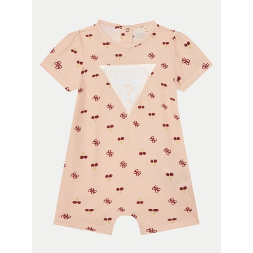 Guess Romper S5GG00 K6YW4 Czerwony Regular Fit ze sklepu MODIVO w kategorii Rampersy - zdjęcie 184740207