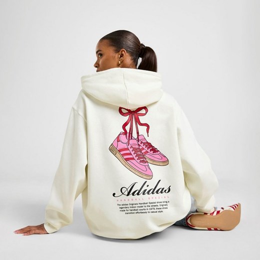 ADIDAS BLUZA Z KAPTUREM FTW BOW OS HOOD ze sklepu JD Sports  w kategorii Bluzy damskie - zdjęcie 184740668