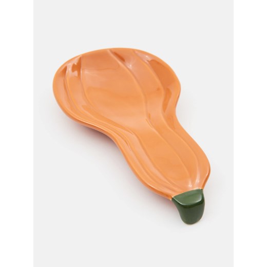 Sinsay - Ceramiczna podstawka pod łyżkę w kształcie dyni - pomarańczowy Sinsay One Size Sinsay