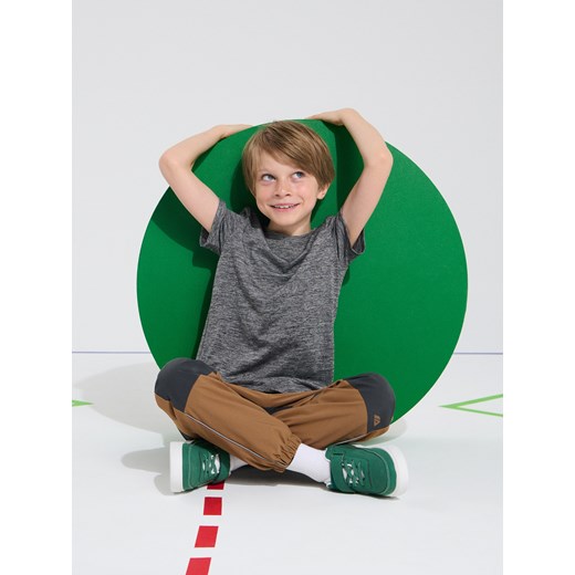 Sinsay - Spodnie Active - brązowy Sinsay 116 (5-6 l) Sinsay