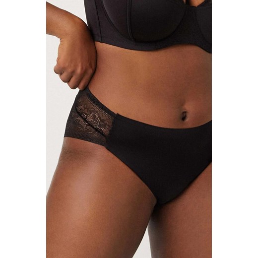 Ysabel Mora figi damskie czarne 19671, Kolor czarny, Rozmiar S, YSABEL MORA ze sklepu Intymna w kategorii Majtki damskie - zdjęcie 184742258