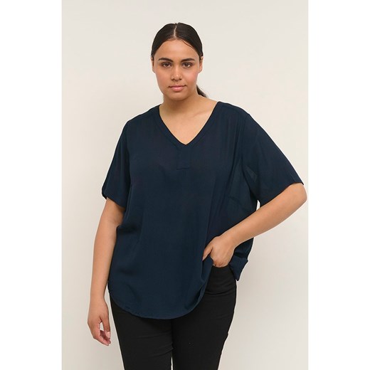 Kaffe Bluzka w kolorze granatowym ze sklepu Limango Polska w kategorii Bluzki damskie - zdjęcie 184742428