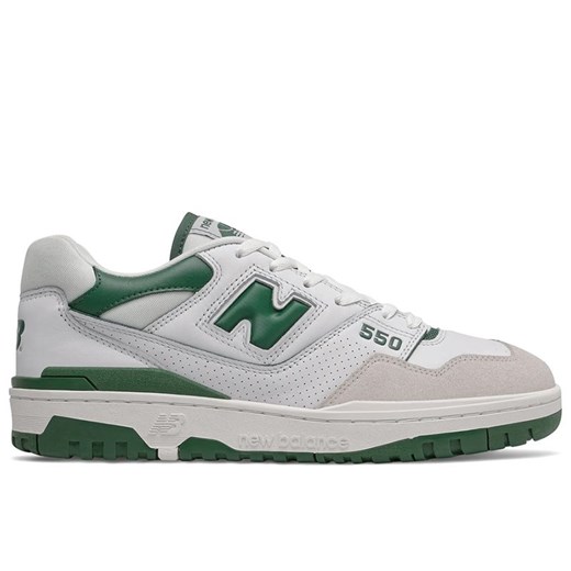 Buty unisex New Balance BB550WT1 - białe ze sklepu streetstyle24.pl w kategorii Buty sportowe męskie - zdjęcie 184742498