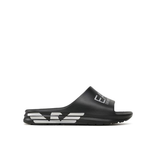 Klapki EA7 Emporio Armani XBP008 XK337 N763 Czarny ze sklepu eobuwie.pl w kategorii Klapki męskie - zdjęcie 184742516