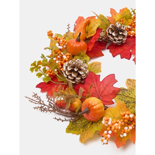 Sinsay - Wieniec dekoracyjny w motywie jesiennym - wielobarwny Sinsay One Size Sinsay