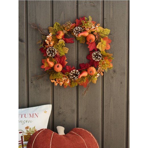 Sinsay - Wieniec dekoracyjny w motywie jesiennym - wielobarwny Sinsay One Size Sinsay