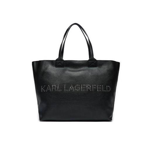 KARL LAGERFELD Torebka 245W3086 Czarny ze sklepu MODIVO w kategorii Torby Shopper bag - zdjęcie 184744648