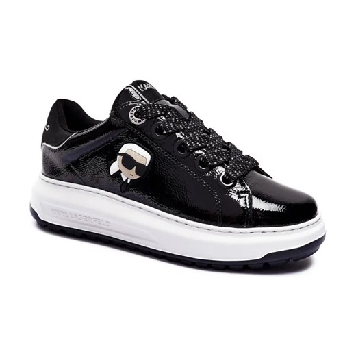 Karl Lagerfeld Skórzane sneakersy KAPRI LUG ze sklepu Gomez Fashion Store w kategorii Buty sportowe damskie - zdjęcie 184745549