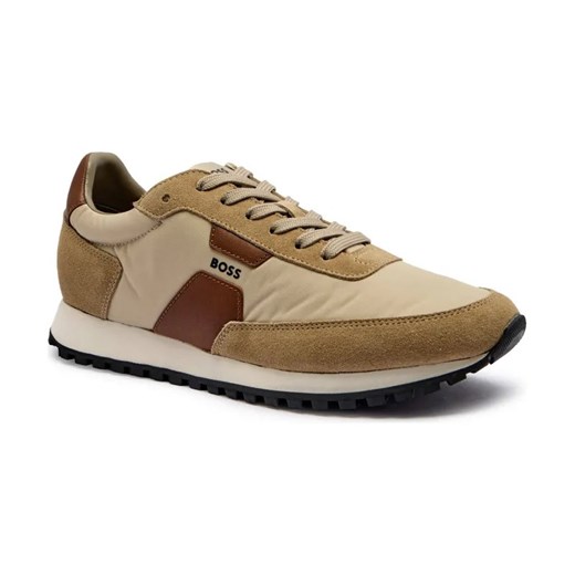 BOSS BLACK Sneakersy Parkour-L_Runn_nybsd | z dodatkiem skóry ze sklepu Gomez Fashion Store w kategorii Buty sportowe męskie - zdjęcie 184745567