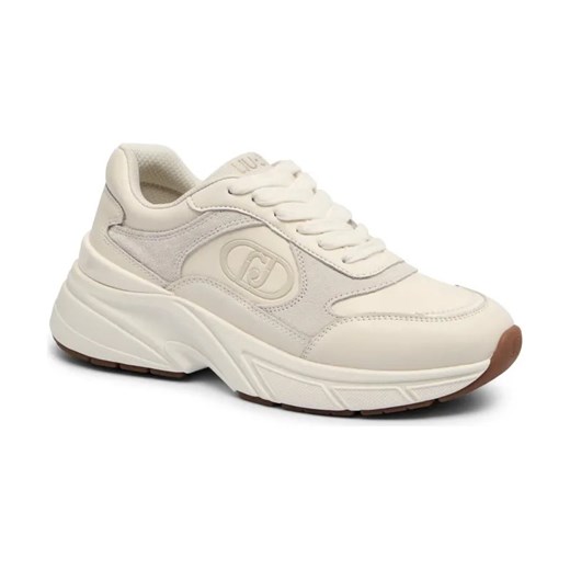 Liu Jo Skórzane sneakersy LJ01 01 ze sklepu Gomez Fashion Store w kategorii Buty sportowe damskie - zdjęcie 184745576