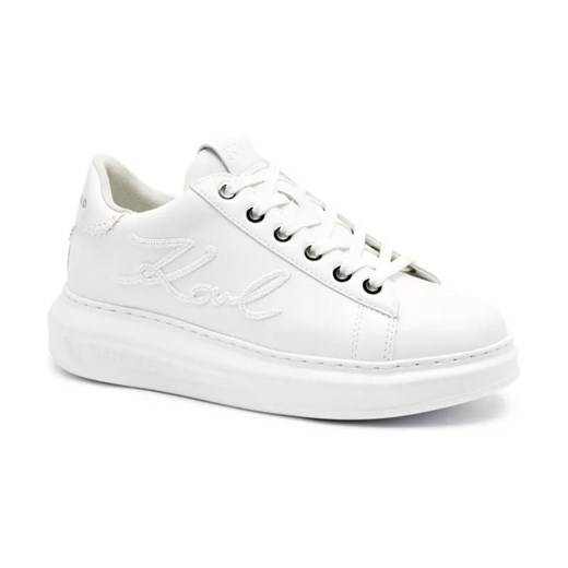 Karl Lagerfeld Skórzane sneakersy KAPRI Cornelly Signia Stitch ze sklepu Gomez Fashion Store w kategorii Buty sportowe damskie - zdjęcie 184745599