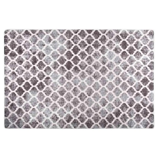 Biało-szary nowoczesny dywan 80x150 W4-H72 ze sklepu Edinos.pl w kategorii Dywany - zdjęcie 184747207