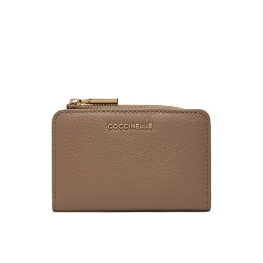 Mały Portfel Damski Coccinelle MW5 Metallic Soft E2 MW5 17 01 01 Brązowy ze sklepu eobuwie.pl w kategorii Portfele damskie - zdjęcie 184747285