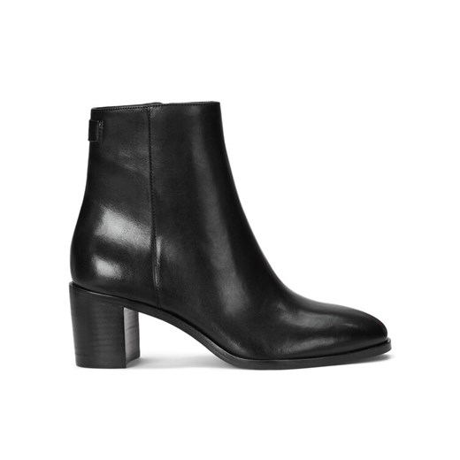 Botki LAUREN RALPH LAUREN 802937813001 Czarny ze sklepu eobuwie.pl w kategorii Botki - zdjęcie 184747319