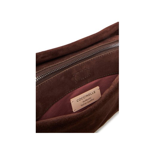 Torebka Coccinelle P6P Boheme Suede Bimaterial E1 P6P 58 01 01 Brązowy Coccinelle 00 eobuwie.pl