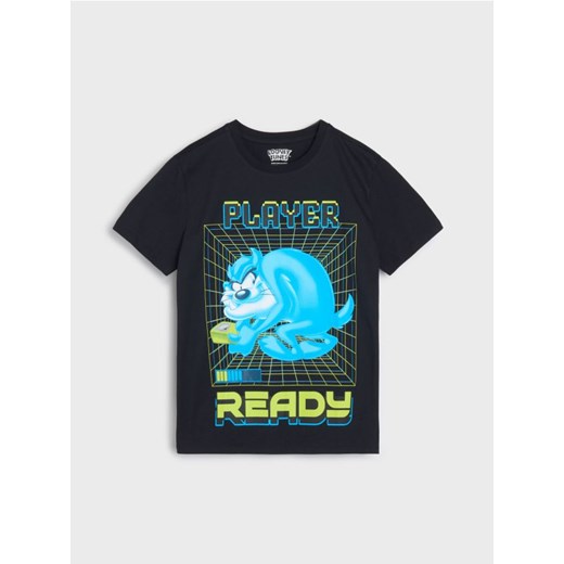 Sinsay - Koszulka Looney Tunes - czarny ze sklepu Sinsay w kategorii T-shirty chłopięce - zdjęcie 184749066
