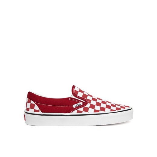 Tenisówki Vans Classic Slip On VN000DAH14A1 Czerwony ze sklepu eobuwie.pl w kategorii Trampki męskie - zdjęcie 184749127