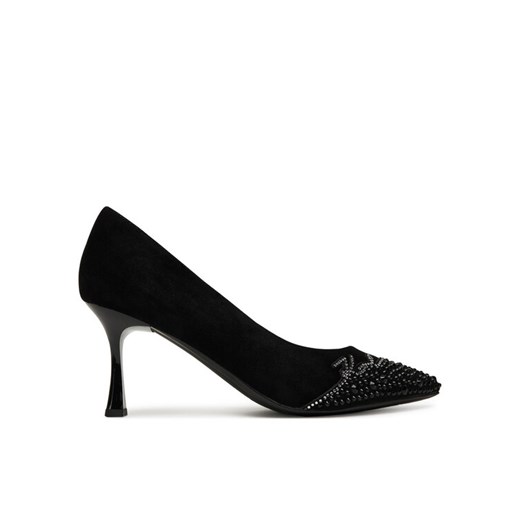 KARL LAGERFELD Czółenka Sienna Signature Pump KL32712 Czarny ze sklepu MODIVO w kategorii Czółenka - zdjęcie 184749406