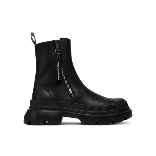 KARL LAGERFELD Botki KL43565 Czarny ze sklepu MODIVO w kategorii Botki - zdjęcie 184749448