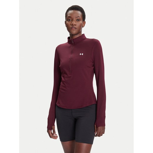 Under Armour Bluza techniczna Ua Motion 6001618 Bordowy Slim Fit ze sklepu MODIVO w kategorii Bluzy damskie - zdjęcie 184749469