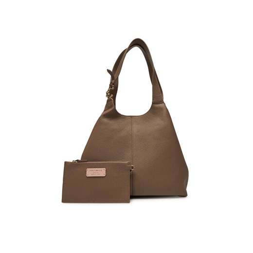 Coccinelle Torebka Coccinelle C-Easy E1 SHA 11 01 01 Beżowy ze sklepu MODIVO w kategorii Torby Shopper bag - zdjęcie 184749486