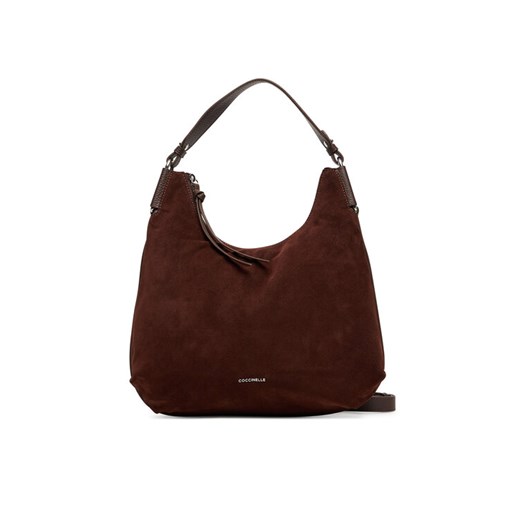 Torebka Coccinelle T95 Coccinellerebekka E1 T96 13 02 01 Brązowy ze sklepu eobuwie.pl w kategorii Torby Shopper bag - zdjęcie 184750358
