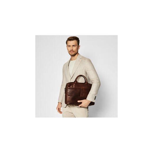 Torba na laptopa JOOP! Loreto 4140004851 Brązowy Joop! 00 eobuwie.pl