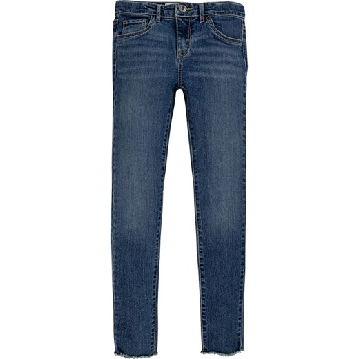 Levi&apos;s Kids Dżinsy - 710 Skinny fit - w kolorze granatowym ze sklepu Limango Polska w kategorii Spodnie dziewczęce - zdjęcie 184751079