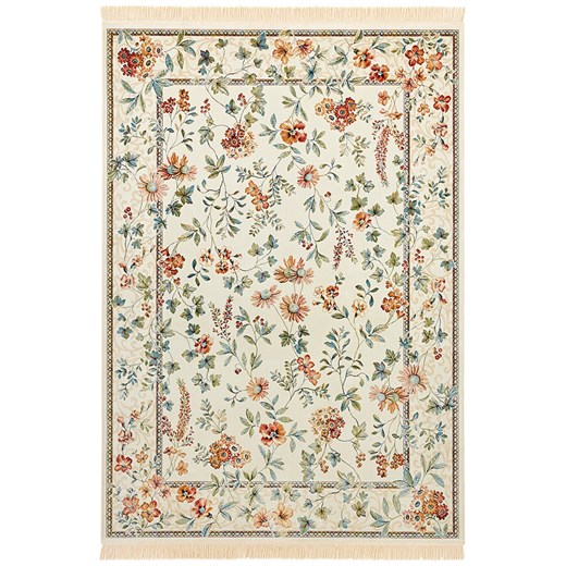 Nouristan Dywan &quot;Oriental Flowers - Samt&quot; w kolorze kremowym ze sklepu Limango Polska w kategorii Dywany - zdjęcie 184751099