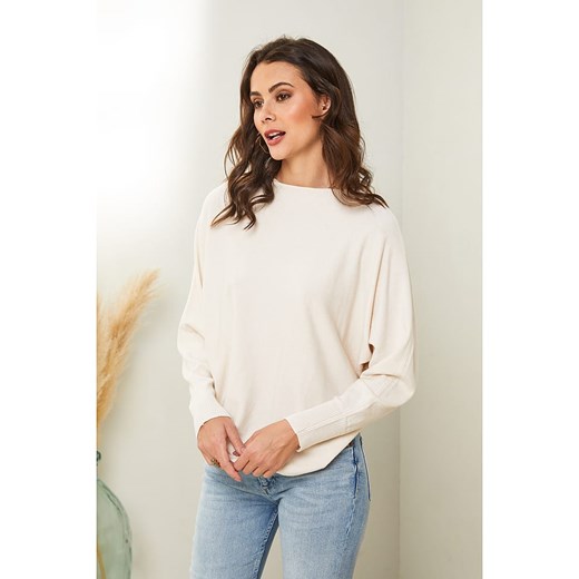 Soft Cashmere Sweter w kolorze kremowym ze sklepu Limango Polska w kategorii Swetry damskie - zdjęcie 184751538