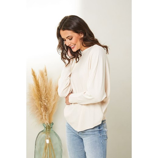 Soft Cashmere Sweter w kolorze kremowym Soft Cashmere 34/36 promocyjna cena Limango Polska