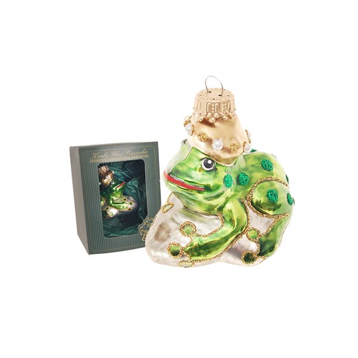 Krebs Glas Lauscha Bombka w kolorze zielonym - (S)6 cm ze sklepu Limango Polska w kategorii Dekoracje bożonarodzeniowe - zdjęcie 184751566