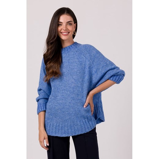 Be Wear Sweter w kolorze niebieskim ze sklepu Limango Polska w kategorii Swetry damskie - zdjęcie 184751665
