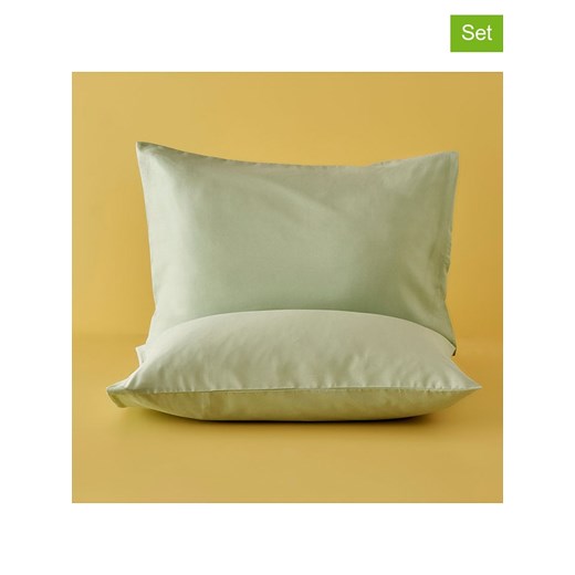 BELLA MAISON Poszewki (2 szt.) &quot;Basic&quot; w kolorze miętowym na poduszkę ze sklepu Limango Polska w kategorii Poduszki dekoracyjne - zdjęcie 184752148