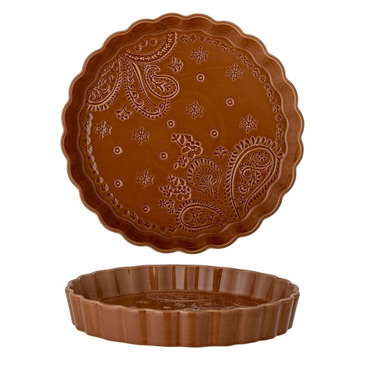 Bloomingville Forma &quot;Rani&quot; w kolorze brązowym do piekarnika - Ø 28 cm ze sklepu Limango Polska w kategorii Akcesoria do pieczenia - zdjęcie 184752286