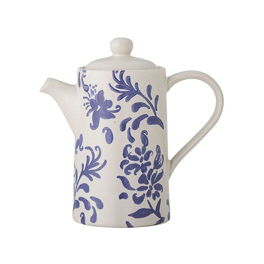 Bloomingville Imbryk &quot;Petunia&quot; w kolorze niebieskim do herbaty - wys. 19,5 x Ø 20 cm ze sklepu Limango Polska w kategorii Dzbanki i zaparzacze - zdjęcie 184752427