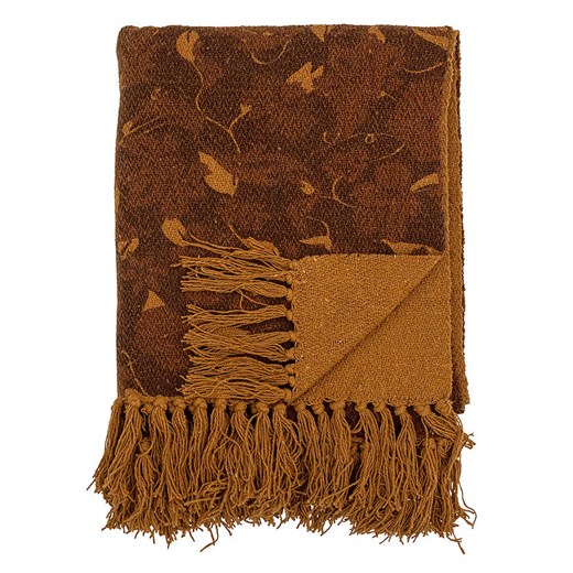 Bloomingville Pled w kolorze brązowym - 160 x 130 cm ze sklepu Limango Polska w kategorii Narzuty i kapy - zdjęcie 184752487
