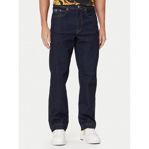 Versace Jeans Couture Jeansy 79GAB5RE CDW02 Granatowy Straight Fit ze sklepu MODIVO w kategorii Jeansy męskie - zdjęcie 184752935