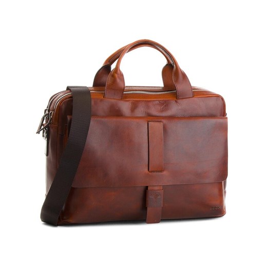 JOOP! Torba na laptopa Pandion 4140003463 Brązowy ze sklepu MODIVO w kategorii Torby na laptopa - zdjęcie 184753025