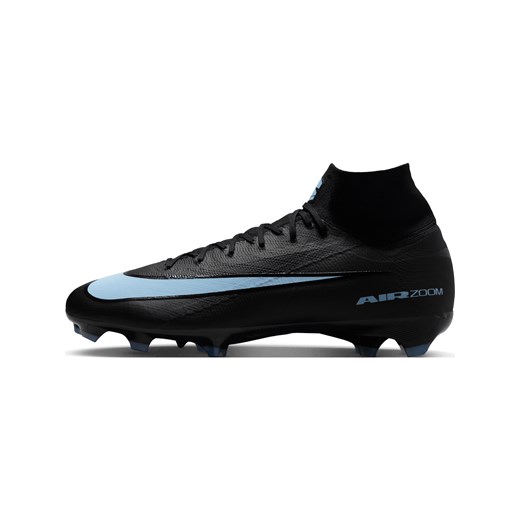 Korki piłkarskie typu high top na twardą murawę Nike Mercurial Superfly 10 Pro - Czerń ze sklepu Nike poland w kategorii Buty sportowe męskie - zdjęcie 184754146