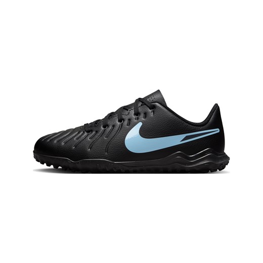 Buty piłkarskie typu low top na nawierzchnię typu turf dla małych/dużych dzieci Nike Jr. Tiempo Legend 10 Club - Czerń ze sklepu Nike poland w kategorii Buty sportowe dziecięce - zdjęcie 184754156