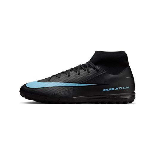 Buty piłkarskie typu high top na nawierzchnię typu turf Nike Mercurial Superfly 10 Academy - Czerń ze sklepu Nike poland w kategorii Buty sportowe męskie - zdjęcie 184754179