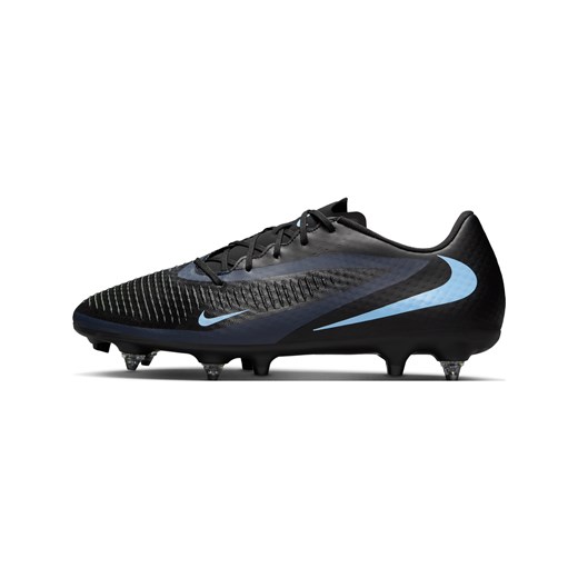 Korki piłkarskie na miękką murawę Nike Phantom 6 Low Academy - Czerń ze sklepu Nike poland w kategorii Buty sportowe męskie - zdjęcie 184754187