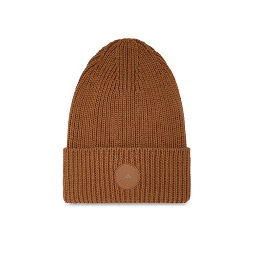 Czapka adidas by Stella McCartney JZ5527 Brązowy ze sklepu eobuwie.pl w kategorii Czapki zimowe damskie - zdjęcie 184754719
