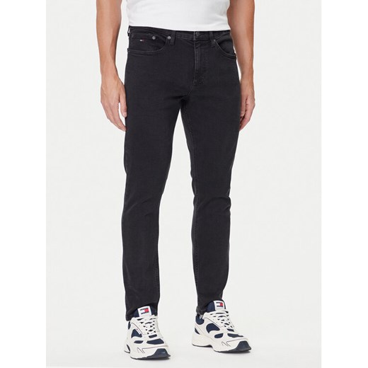 Tommy Jeans Jeansy Austin DM0DM21232 Czarny Slim Fit ze sklepu MODIVO w kategorii Jeansy męskie - zdjęcie 184754988