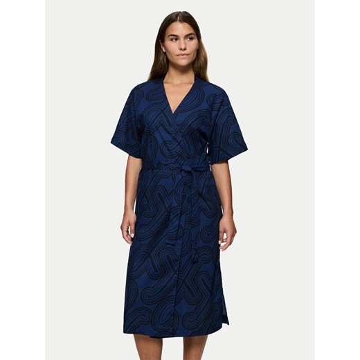 Triumph Kimono Beach MyWear 10222618 Granatowy Relaxed Fit ze sklepu MODIVO w kategorii Odzież plażowa - zdjęcie 184755017