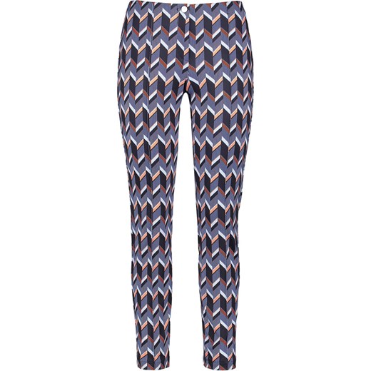 Gerry Weber Spodnie w kolorze granatowo-pomarańczowym ze sklepu Limango Polska w kategorii Spodnie damskie - zdjęcie 184756426