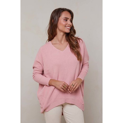 Soft Cashmere Sweter w kolorze jasnoróżowym Soft Cashmere 34/36 wyprzedaż Limango Polska