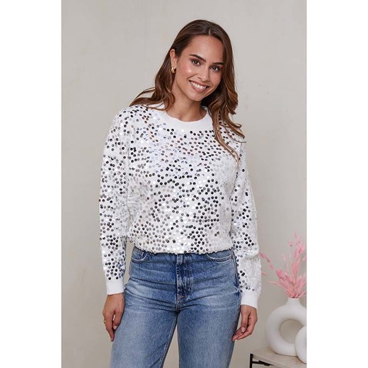 Soft Cashmere Sweter w kolorze białym ze sklepu Limango Polska w kategorii Swetry damskie - zdjęcie 184757118